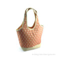 600D polyester Polka Dot Cooler Bag